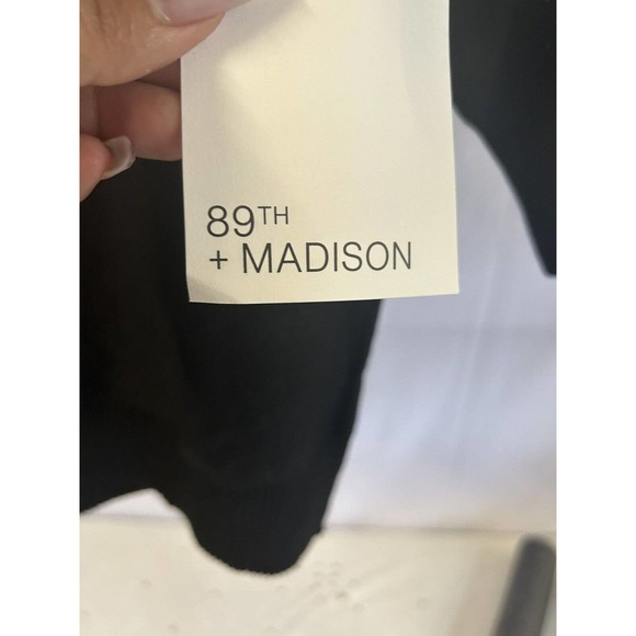 89th + Madison (Style S1091AM2289 Black ) with Rhinestone accent XL NWT - Picture 5 of 6